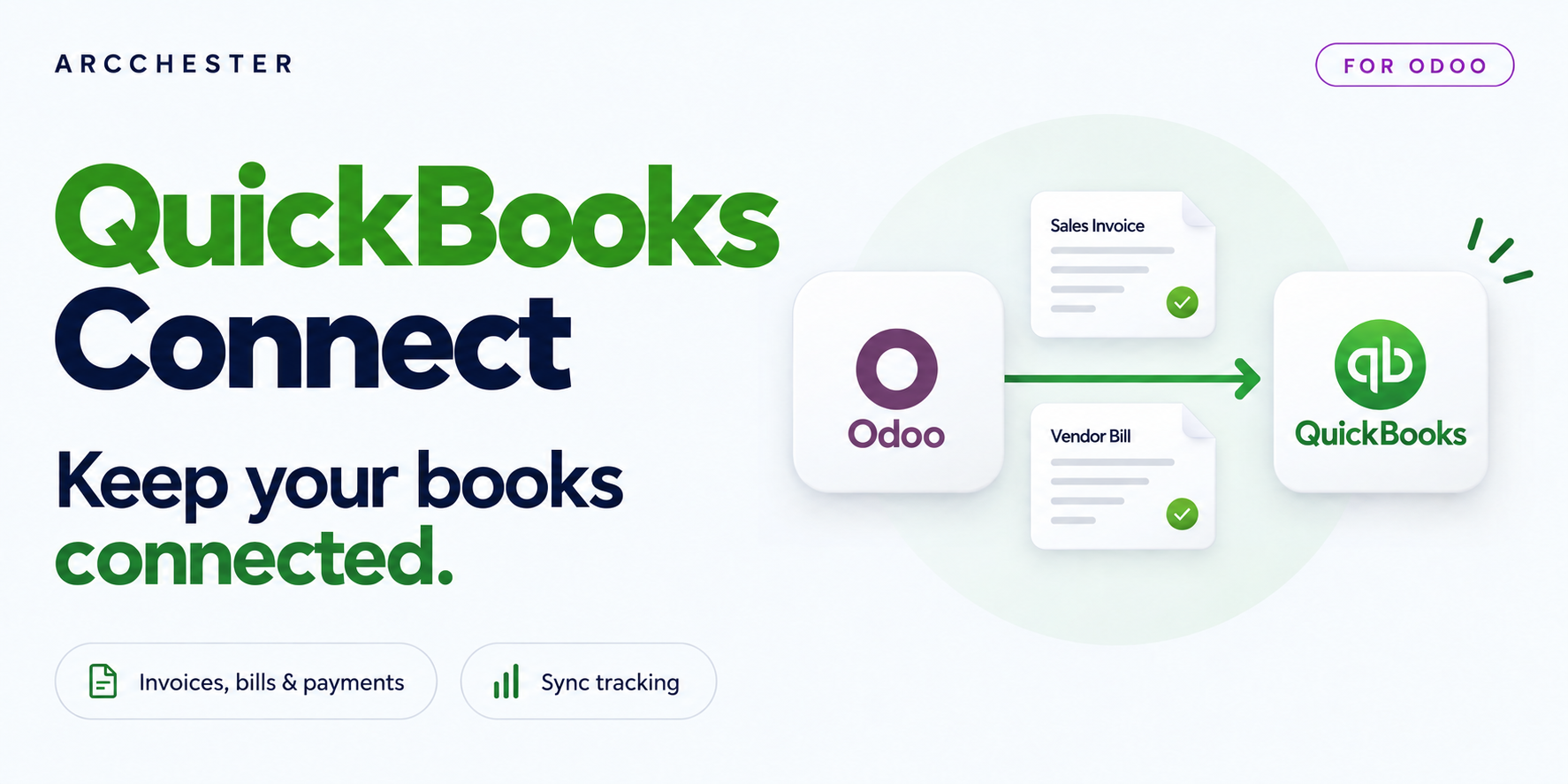 Connecteur Odoo QuickBooks Online : factures et paiements